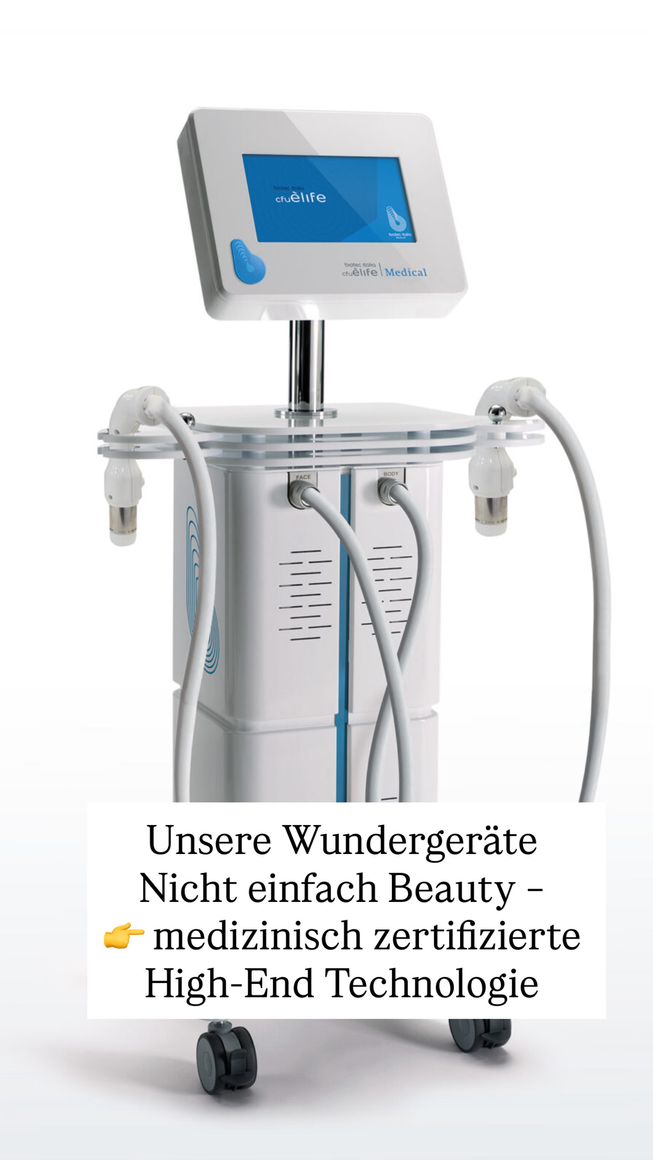 CFU Elife Medical Device - Medizinisch zertifizierte High-End Technologie